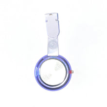 Load image into Gallery viewer, Purple Infinity Nurses Watch With Plastic Clip (Back)